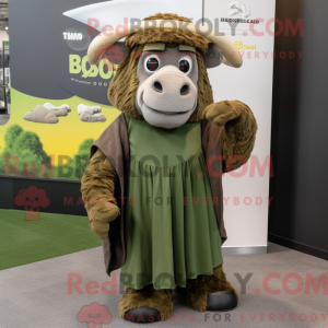 Máscara de Olive Bison...