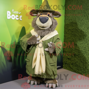 Máscara de Olive Bison...