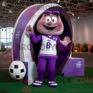 Purple Soccer Goal...