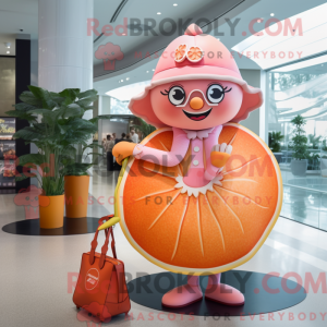 Grapefrugt maskot kostume...