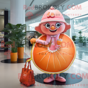 Grapefruit mascot costume...