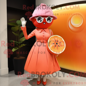 Grapefruit mascottekostuum...
