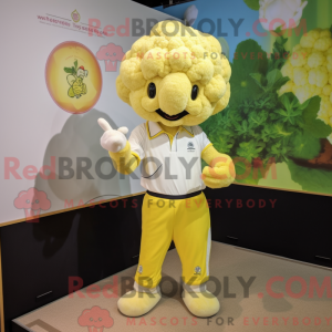 Yellow Cauliflower mascot...