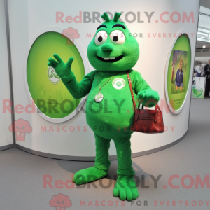 Maskottchenkostüm Grüne...