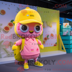 Costume de mascotte citron...