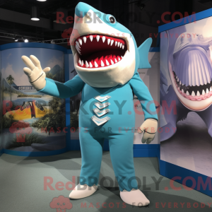 Cyan Megalodon...