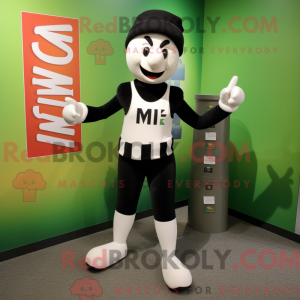 Postava maskota Olive Mime...