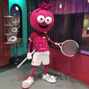 Magenta Tennis Racket...