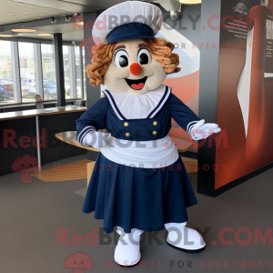 Navy Goulash mascot costume...