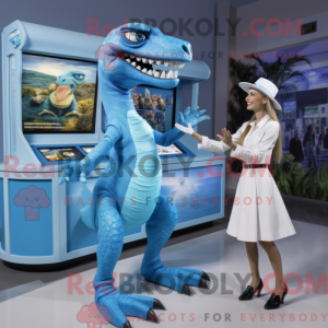 Sky Blue Velociraptor...
