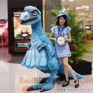 Sky Blue Velociraptor...