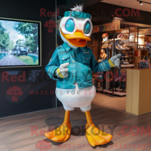 Máscara de pato turca kledd...