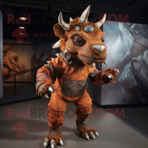 Rust Triceratops personaje...