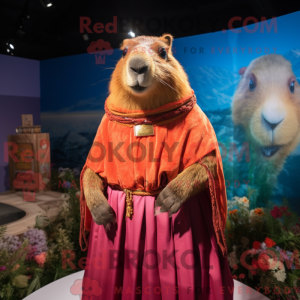 Rust Capybara maskot...