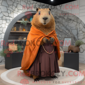 Rust Capybara maskot...
