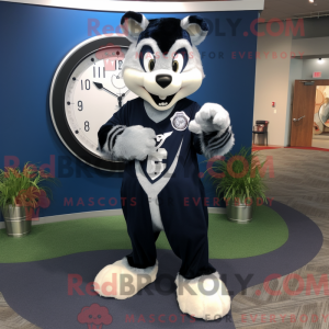 Figura de máscara de skunk...