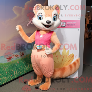 Peach Mongoose mascot...