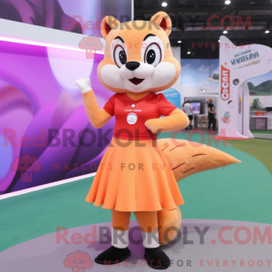 Peach Mongoose mascot...