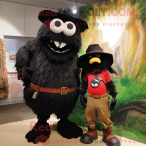 Sort gullasch maskot...