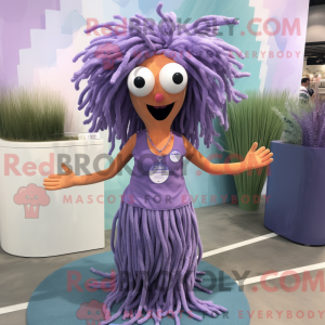 Lavender Spaghetti mascot...