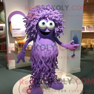 Lavender Spaghetti mascot...