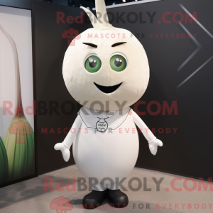 White Onion mascot costume...