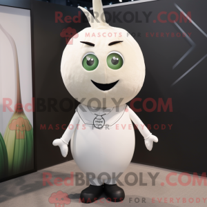 White Onion maskot kostume...