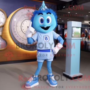 Sky Blue Onion mascot...