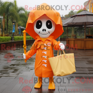 Postava maskota Orange...