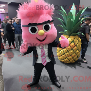 Pink Pineapple mascot...
