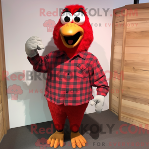Maskottchenkostüm Rote...