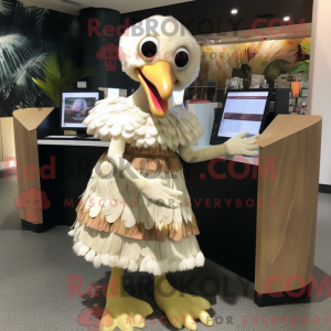 Creme Dodo Bird maskot...