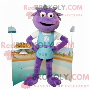 Lavender Crab Cakes mascot...