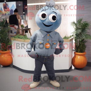Gray Mandarin mascot...