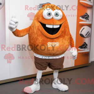 Rust Oyster mascot costume...