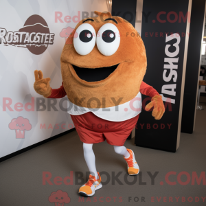 Rust Oyster mascot costume...