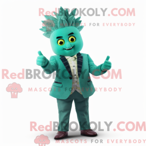 Teal Pineapple mascot...