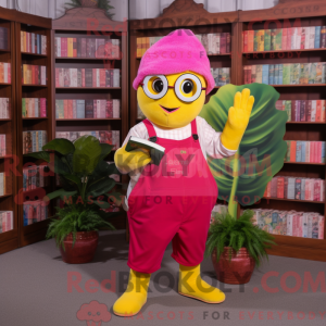 Postava maskota Magenta...