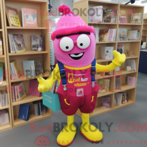 Postava maskota Magenta...