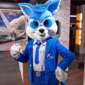 Maskottchenkostüm Blaufuchs...