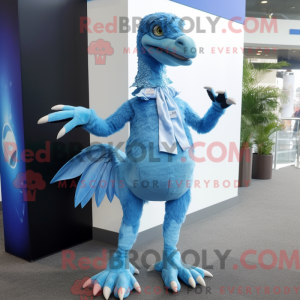 Himmelblå Deinonychus...
