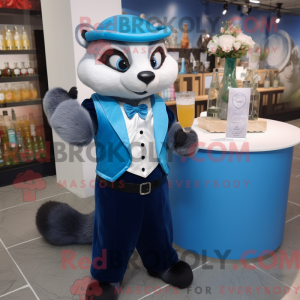 Figura de máscara preta...