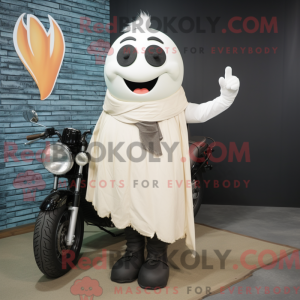 White Onion mascot costume...