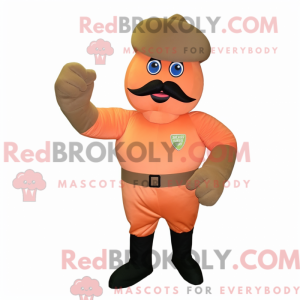 Peach Soldier mascot...