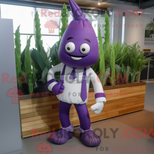 Purple Onion maskot kostume...