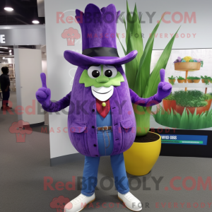 Purple Onion mascot costume...