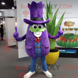 Purple Onion maskot kostume...