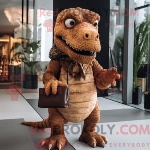 Costume de mascotte T Rex...