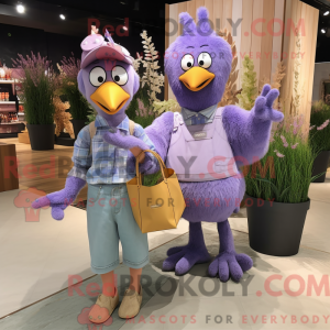 Lavender Hens Maskottchen...