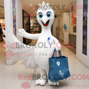 White Peacock mascot...